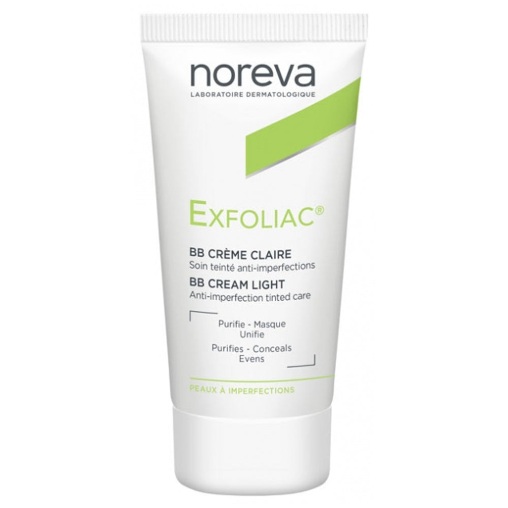 Noreva Exfoliac BB Cream light tinted face moisturizers