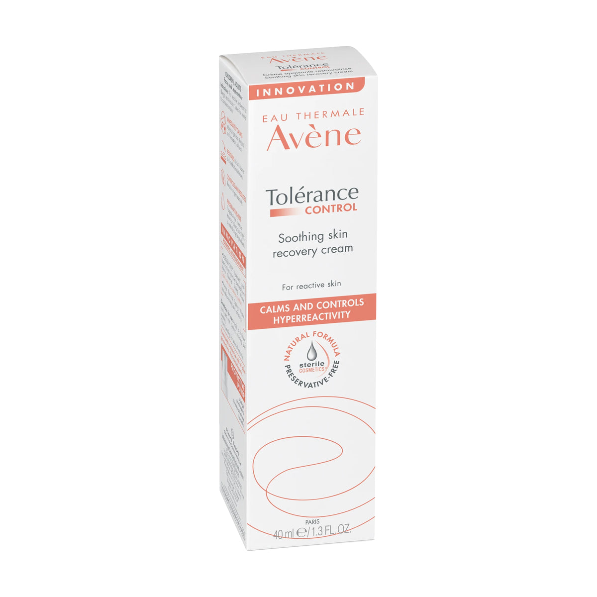 Avène Tolérance Control Soothing Skin Recovery Cream 40ml carton