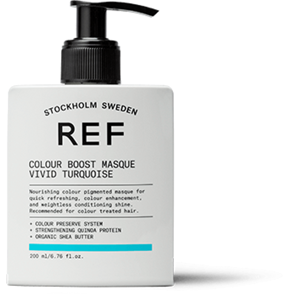 REF Colour Boost Masque Vivid Turquoise REF hair color