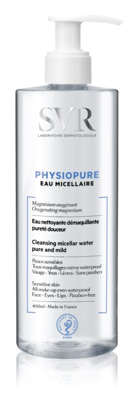 SVR Physiopure Gentle Cleansing Micellar Water for Face and Eye Area